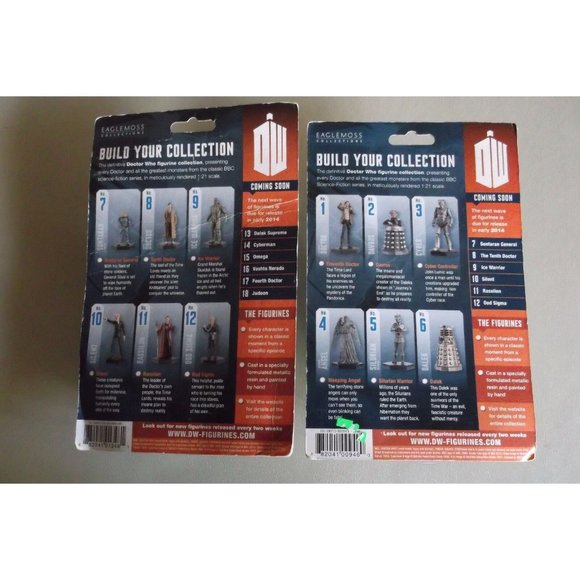 Doctor Who Figurine Collection 2 Figurines  Eleventh Doctor #1,Rassilon #11 - Picture 7 of 9